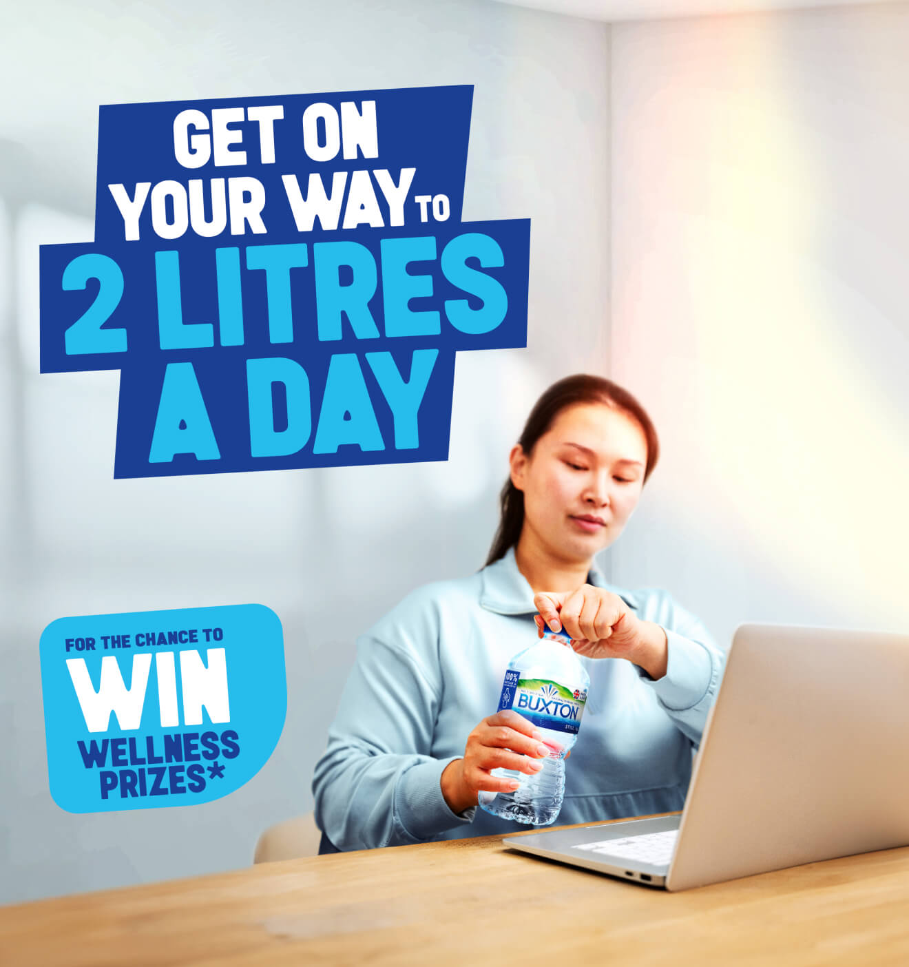 Get on your way to 2 litres a day