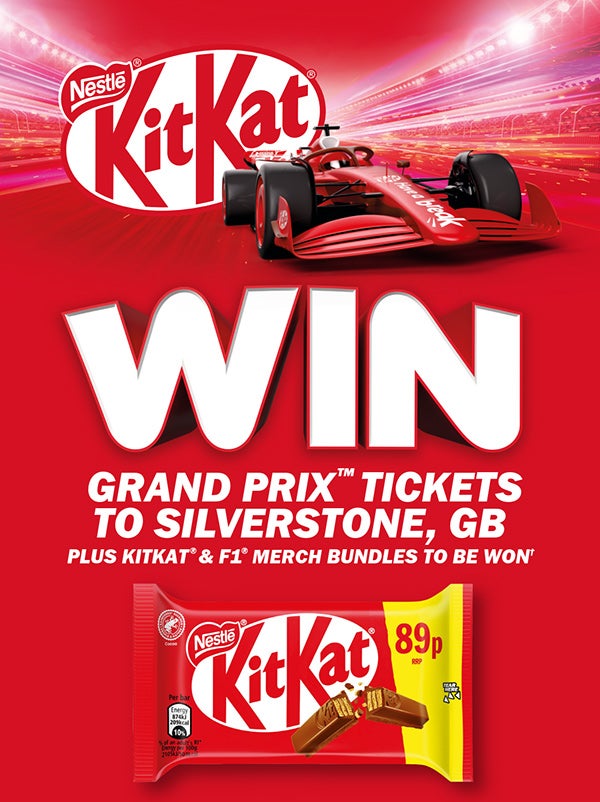 KitKat F1 Trade Banner - Mobile