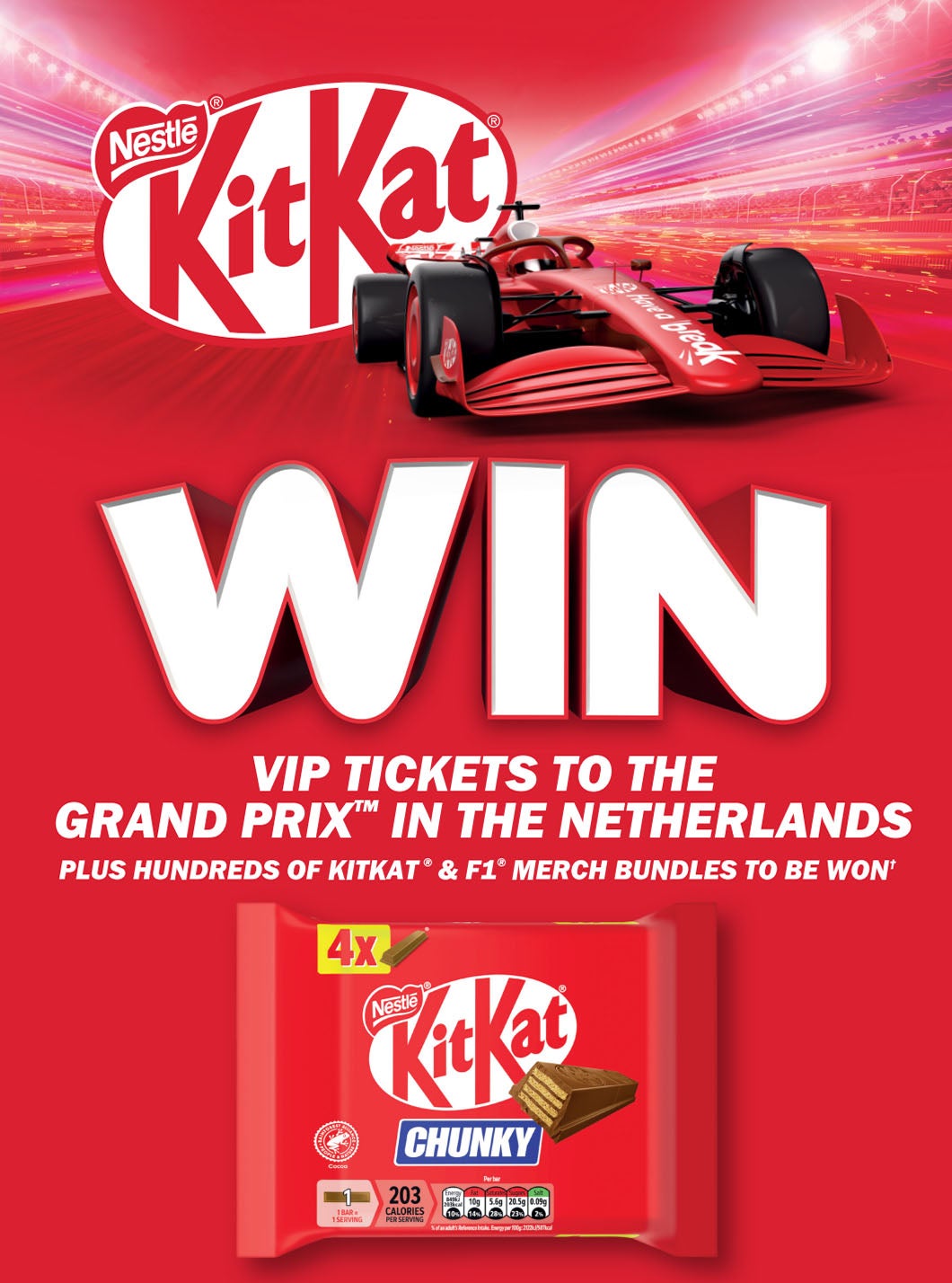 KitKat F1 ASDA Banner - Mobile