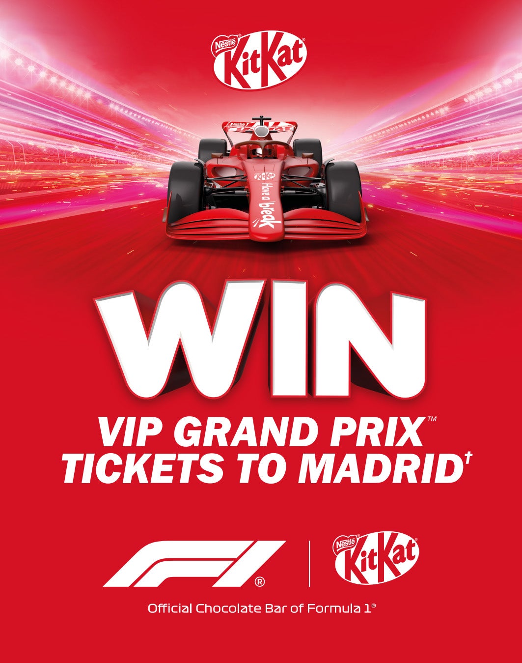 KitKat F1 Ireland Banner - Mobile